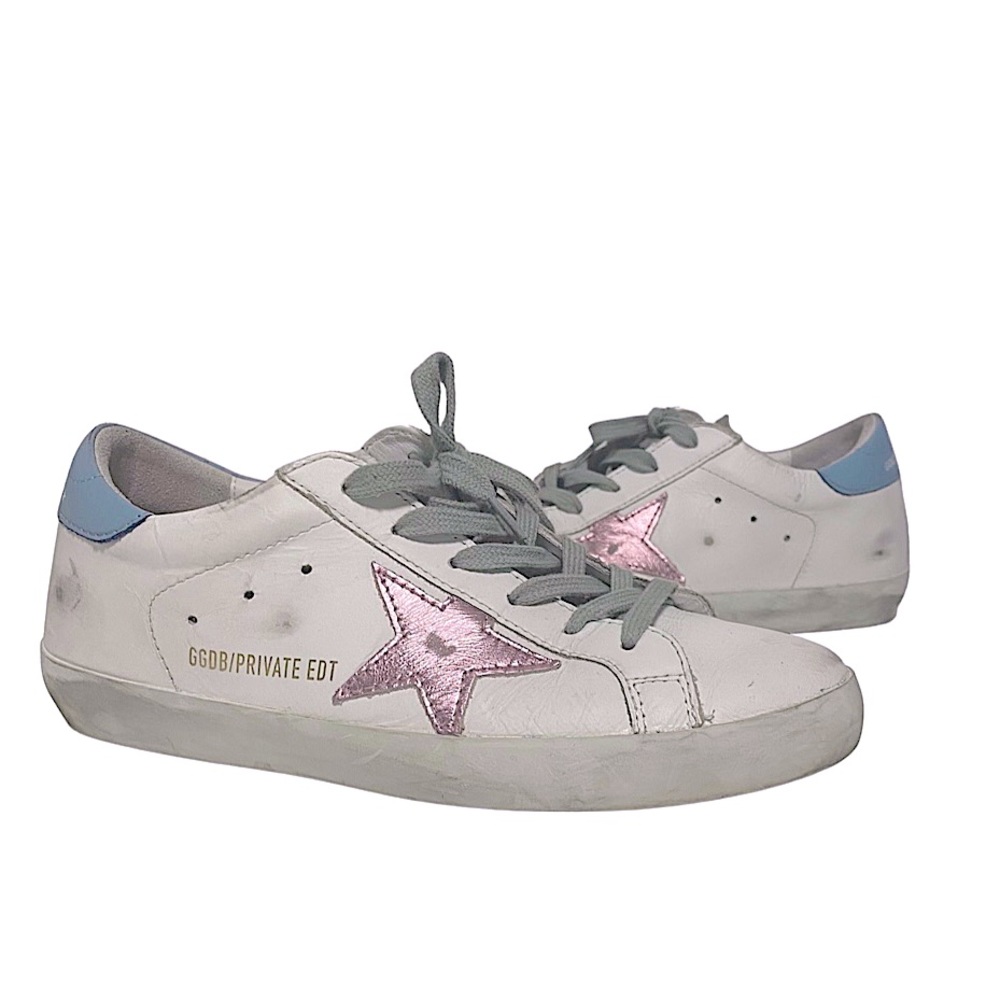 Golden Goose. Pastel and shine style sneakers